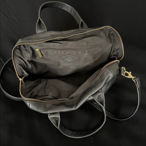 FOSSIL Leather Crossbody Satchel Bag - Picture 4 of 6